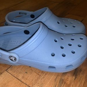 Blue Crocs